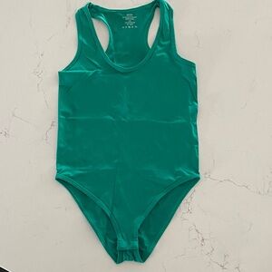 Zenana Outfitters Green Bodysuit, New without original bag.